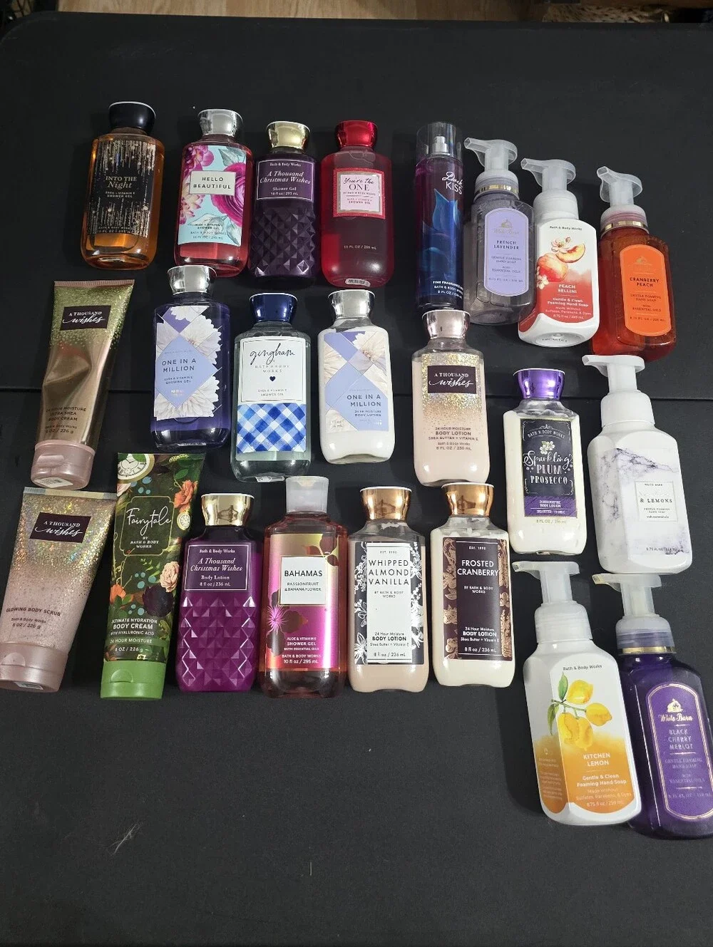 Large Bath And Body Works Bundle Lot Of 23, Body Lotion, Body Wash, Hand Soap
